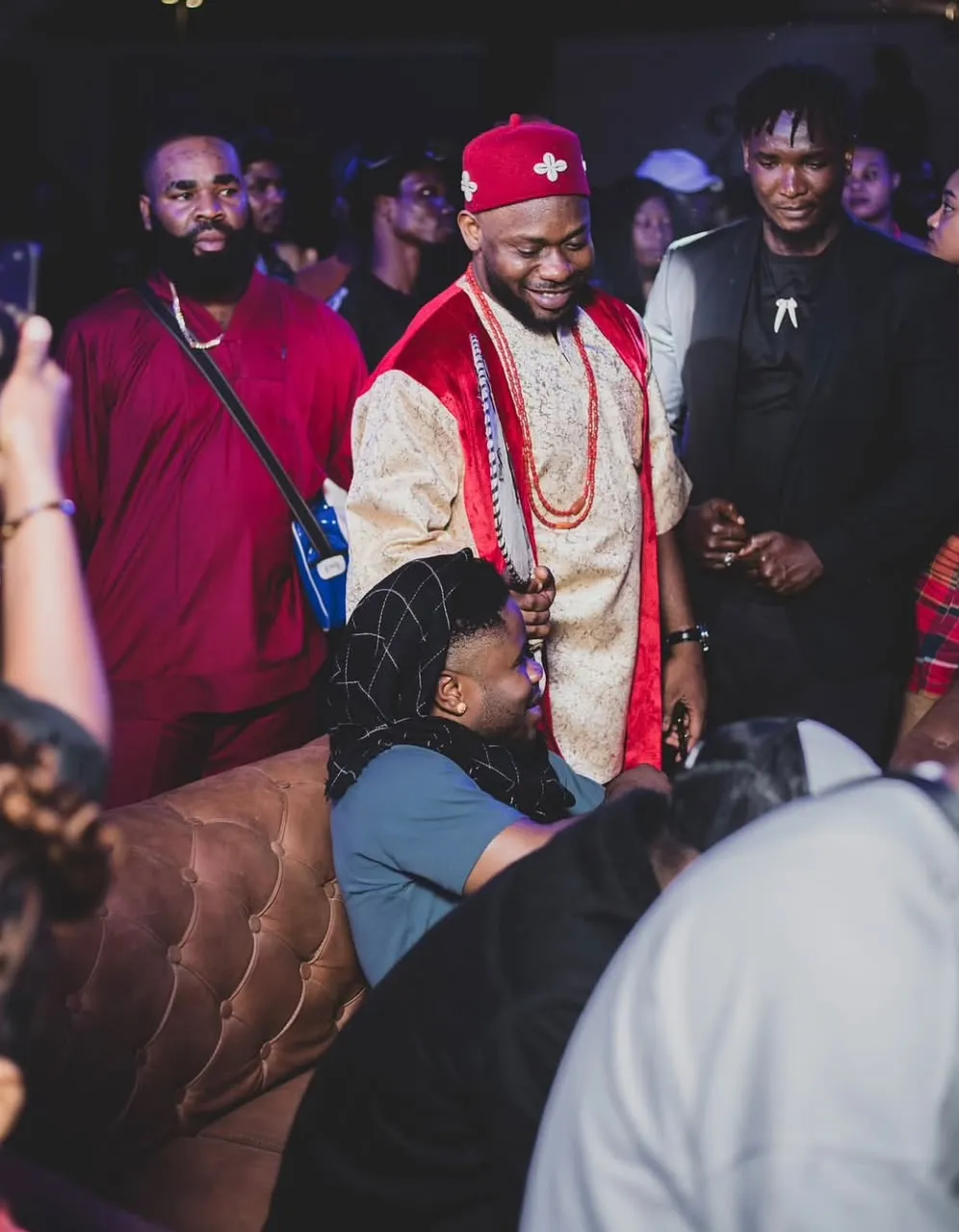 Ceremonial look on the dance floor