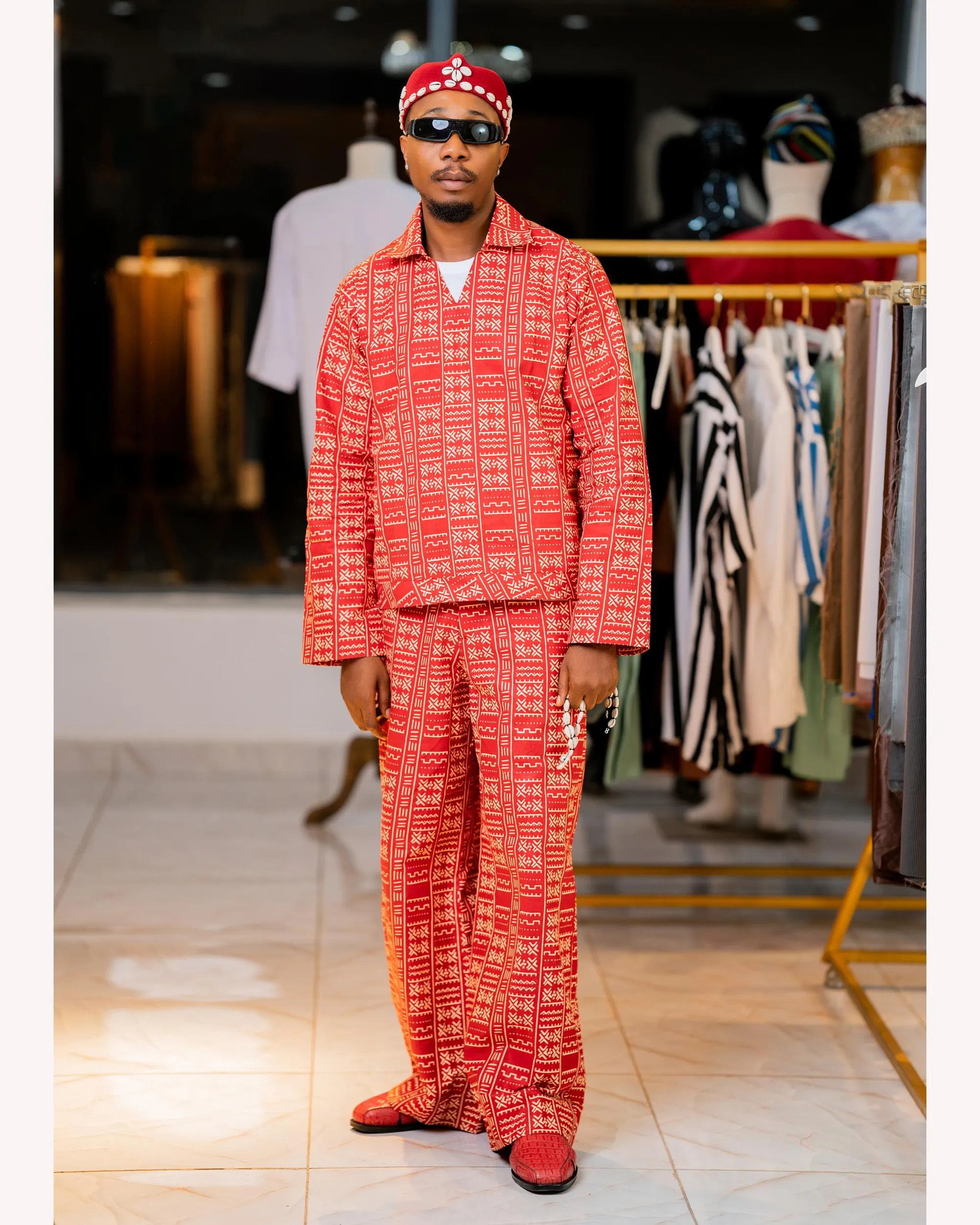 Printed set from the Tatiana Stitches campaign